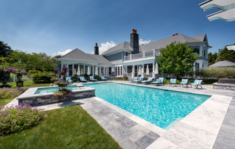 residential pool installation